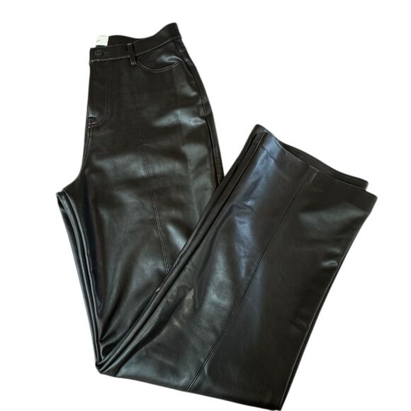 7 For All Mankind faux leather pants -Size 30 -(10) - Picture 4 of 6